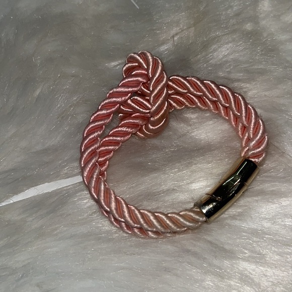 Leo Mazzotti Minimalist Rope Bracelet - PINK - Picture 5 of 6